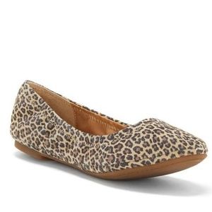 Lucky Brand Leopard Flats